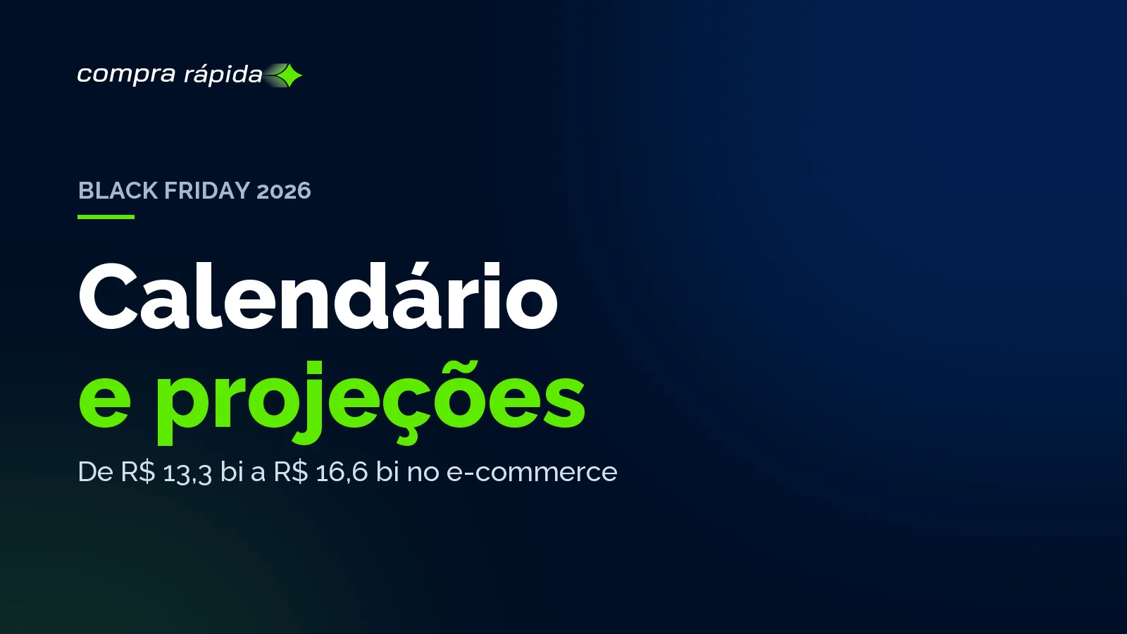 Capa do post: Black Friday 2026, calendário e projeções