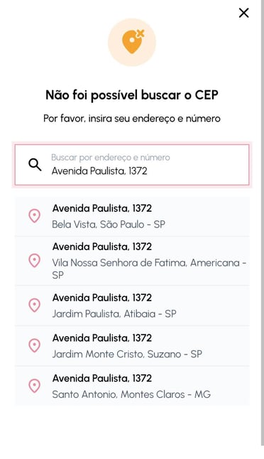 Correção inteligente via Google Maps